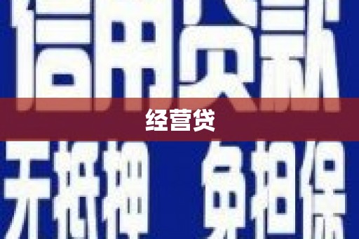 庄河经营贷
